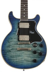 Gibson Custom Les Paul Special Double Cut Figured Maple Top - Blue Burst VOS
