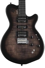 Godin xtSA Multi-Voice Electric Guitar - Trans Black