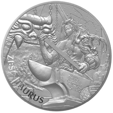 2021 1 oz South Korean ZI:SIN Taurus