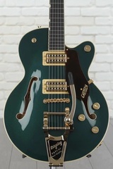 Gretsch G6659TG Players Edition Broadkaster Jr. Center Block - Cadillac Green, Bigsby Tailpiece