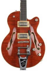 Gretsch G6659TFM Players Edition Broadkaster Jr. Center Block - Bourbon Flame
