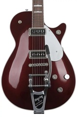 Gretsch G6128T Player's Edition Jet DS with Bigsby Electric Guitar - Dark Cherry Metallic with Rosewood Fingerboard