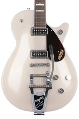 Gretsch G6128T Player's Edition Jet DS with Bigsby Electric Guitar - Sahara Metallic with Rosewood Fingerboard