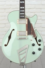 D'Angelico Deluxe SS Limited Edition Semi-hollowbody Electric Guitar - Sage