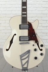 D'Angelico Premier SS - Champagne with Stairstep Trapeze Tailpiece