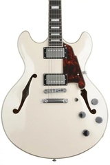 D'Angelico Premier DC - Champagne with Stopbar Tailpiece