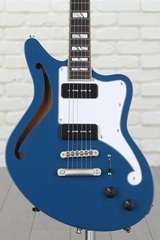 D'Angelico Deluxe Bedford SH Semi-hollowbody Electric Guitar - Sapphire