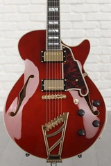 D'Angelico Excel SS Semi-hollowbody Electric Guitar - Viola with Stairstep Tailpiece