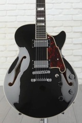 D'Angelico Premier SS - Black Flake with Stopbar Tailpiece