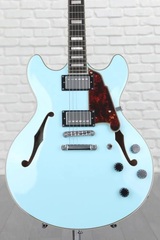 D'Angelico Premier DC - Sky Blue with Stopbar Tailpiece