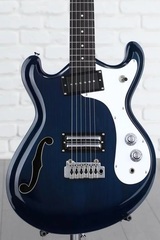 Danelectro 66BT Baritone Electric Guitar - Transparent Blue