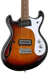 Danelectro 66BT Baritone Electric Guitar - 3-Tone Sunburst