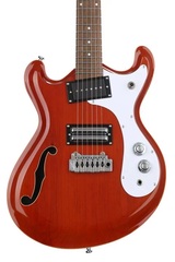Danelectro 66T Semi-Hollow Electric Guitar - Transparent Orange
