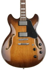 Ibanez Artcore AS73 Semi-Hollow Electric Guitar - Tobacco Brown