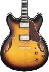 Ibanez Artcore Expressionist AS93FM Semi-hollow Electric Guitar - Antique Yellow Sunburst