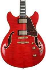 Ibanez Artcore Expressionist AS93FM Semi-Hollow Electric Guitar - Transparent Cherry Red