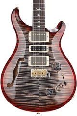 PRS Special Semi-Hollow Electric Guitar - Charcoal Cherry Burst 10-Top