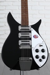 Rickenbacker 325C64 Miami 3 Pickup Semi-Hollow Guitar- Jetglo