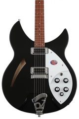 Rickenbacker 330 Thinline Semi-Hollow Electric Guitar - Jetglo