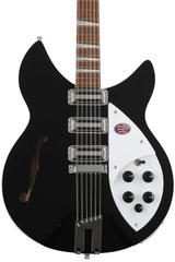 Rickenbacker 1993 Plus Semi-Hollow Electric Guitar - Jetglo