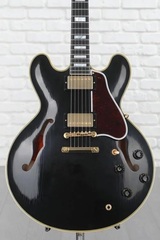 Gibson Custom 1959 ES-355 Reissue Stop Bar Semi-hollow Electric Guitar - Murphy Lab Ultra Light Aged Ebony