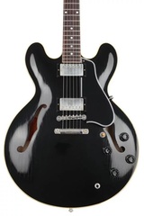 Gibson Custom 1959 ES-335 Reissue Semi-hollow Electric Guitar - Murphy Lab Ultra Light Aged Ebony