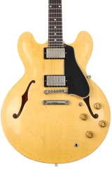 Gibson Custom 1959 ES-335 Reissue Semi-hollow Electric Guitar - Murphy Lab Ultra Heavy Aged Vintage Natural
