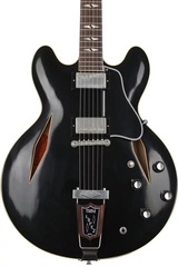 Gibson Custom 1964 Trini Lopez Standard Reissue Semi-hollow Electric Guitar - Murphy Lab Ultra Light Aged Ebony