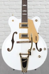 Gretsch G5422TG Electromatic Classic Hollowbody Double-Cut with Bigsby - Snowcrest White