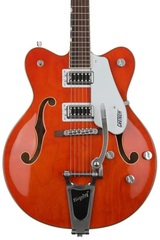 Gretsch G5422TDC Electromatic Hollowbody Double-cut with Bigsby - Orange Stain