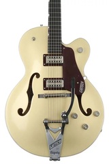Gretsch G6118T-135 135th Anniversary - Two Tone Casino Gold on Dark Cherry Metallic