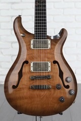 PRS Private Stock #9351 McCarty 594 Hollowbody II Owls in Flight - Trans Grey Smoked Burst 
