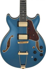 Ibanez Artcore Expressionist AMH90 Hollowbody Electric Guitar - Prussian Blue Metallic