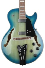 Ibanez George Benson Signature GB10EM - Jet Blue Burst