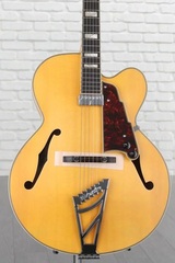 D'Angelico Premier EXL-1 Hollowbody Guitar - Satin Honey Blonde