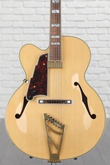 D'Angelico Excel EXL-1 Left-Handed Hollowbody Electric Guitar - Natural