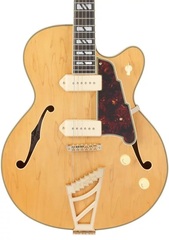 D'Angelico Deluxe 59 Hollowbody Electric Guitar - Satin Honey