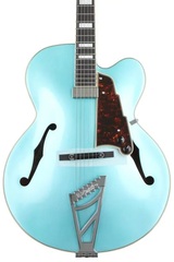 D'Angelico Premier EXL-1 Hollowbody Guitar - Ocean Turquoise