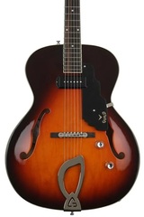 Guild T-50 Slim Hollowbody Electric Guitar - Vintage Sunburst
