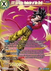 SS4 Son Goku, Protector of the Earth - BT11-034 - SR - Foil (Theme Selection: History of Son Goku)