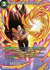 Vegeta, Prideful Transformation - BT10-105 - SR - Foil (Theme Selection: History of Vegeta)