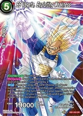 SS Vegeta, Exploiting Weakness - DB1-002 - SR - Foil (Theme Selection: History of Vegeta)