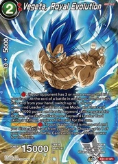 Vegeta, Royal Evolution - EB1-07 - SR - Foil (Theme Selection: History of Vegeta)