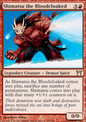 Shimatsu the Bloodcloaked - Foil