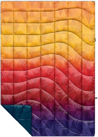Rumpl - Down Puffy Blanket - Pyro Tri-Fade