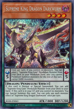 Supreme King Dragon Darkwurm - Secret Rare