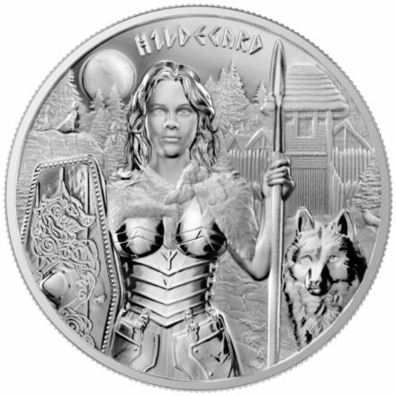 2022 Germania 1 oz Silver Valkyries – Hildegard