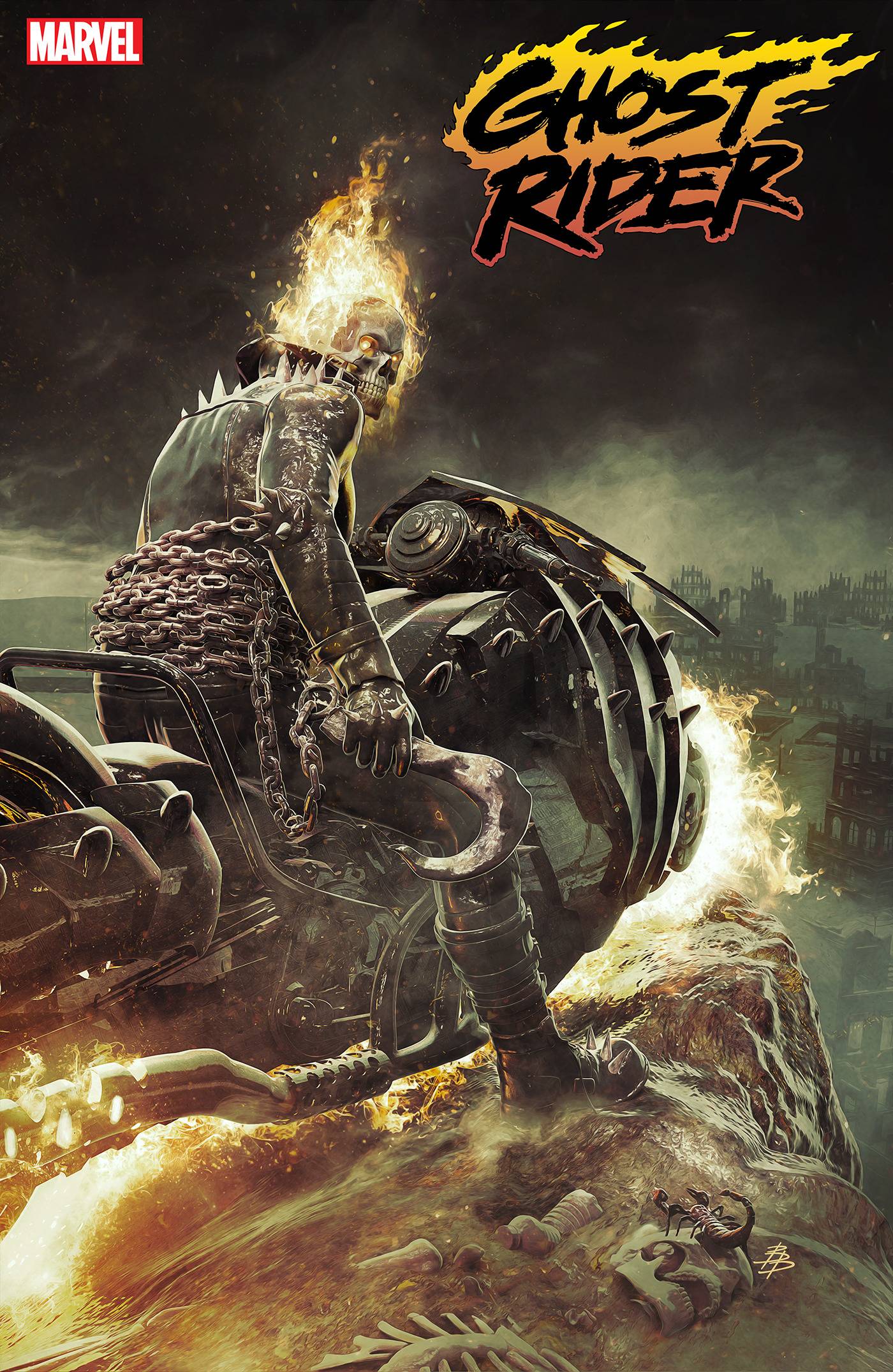 Ghost Rider #6 Barends Var (STL229468)