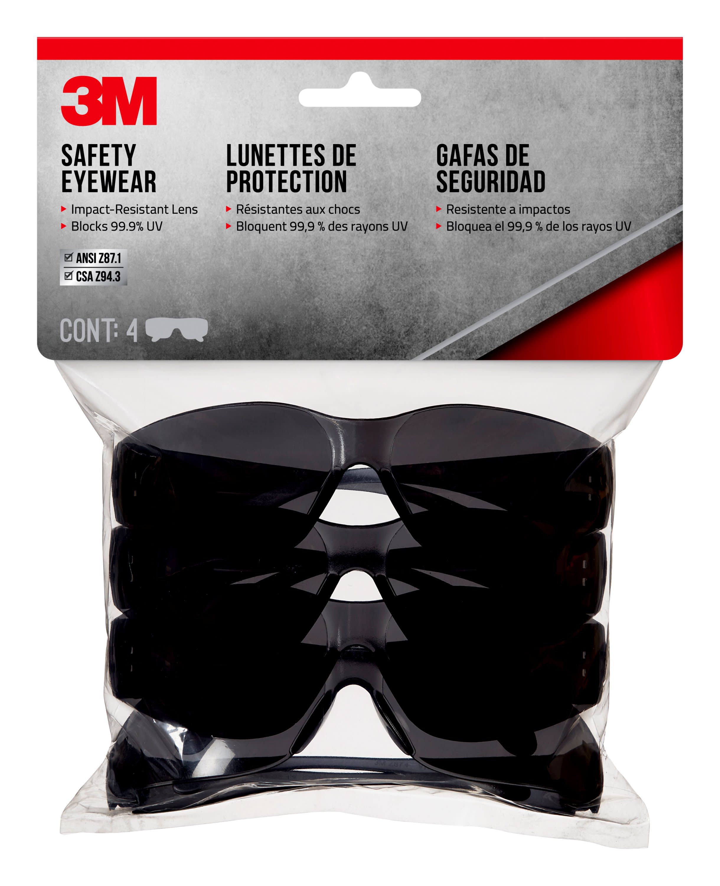3M - 90835-00000B - Outdoor Plastic Safety Glasses