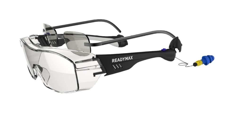 SoundShield - GLFOB-CL - Fit-Over Plastic Anti-Fog Safety Glasses